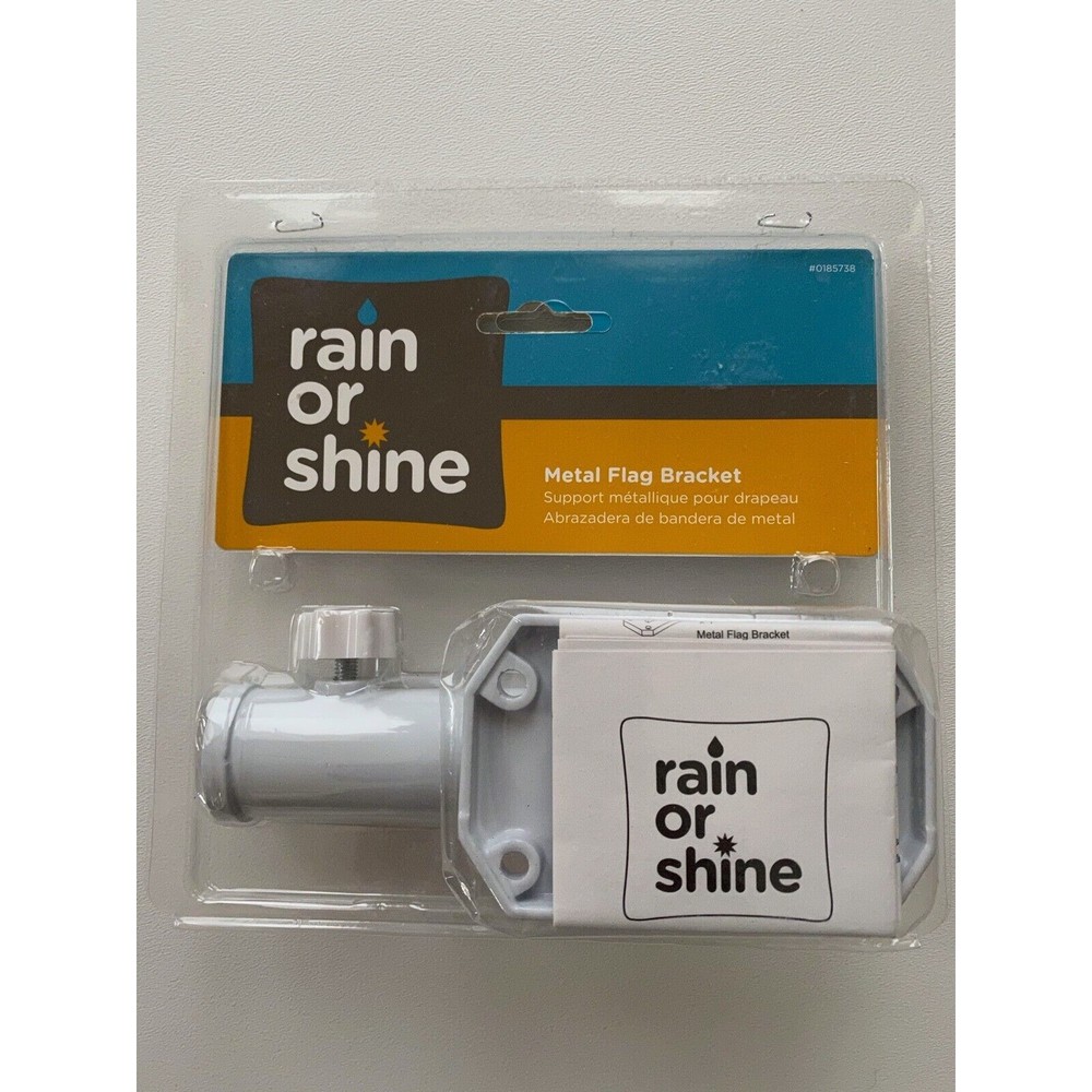 Rain or Shine Metal Flag Bracket HY-P5S NEW SEALED